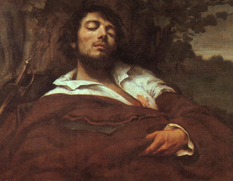 Gustave Courbet The Wounded Man oil painting image
